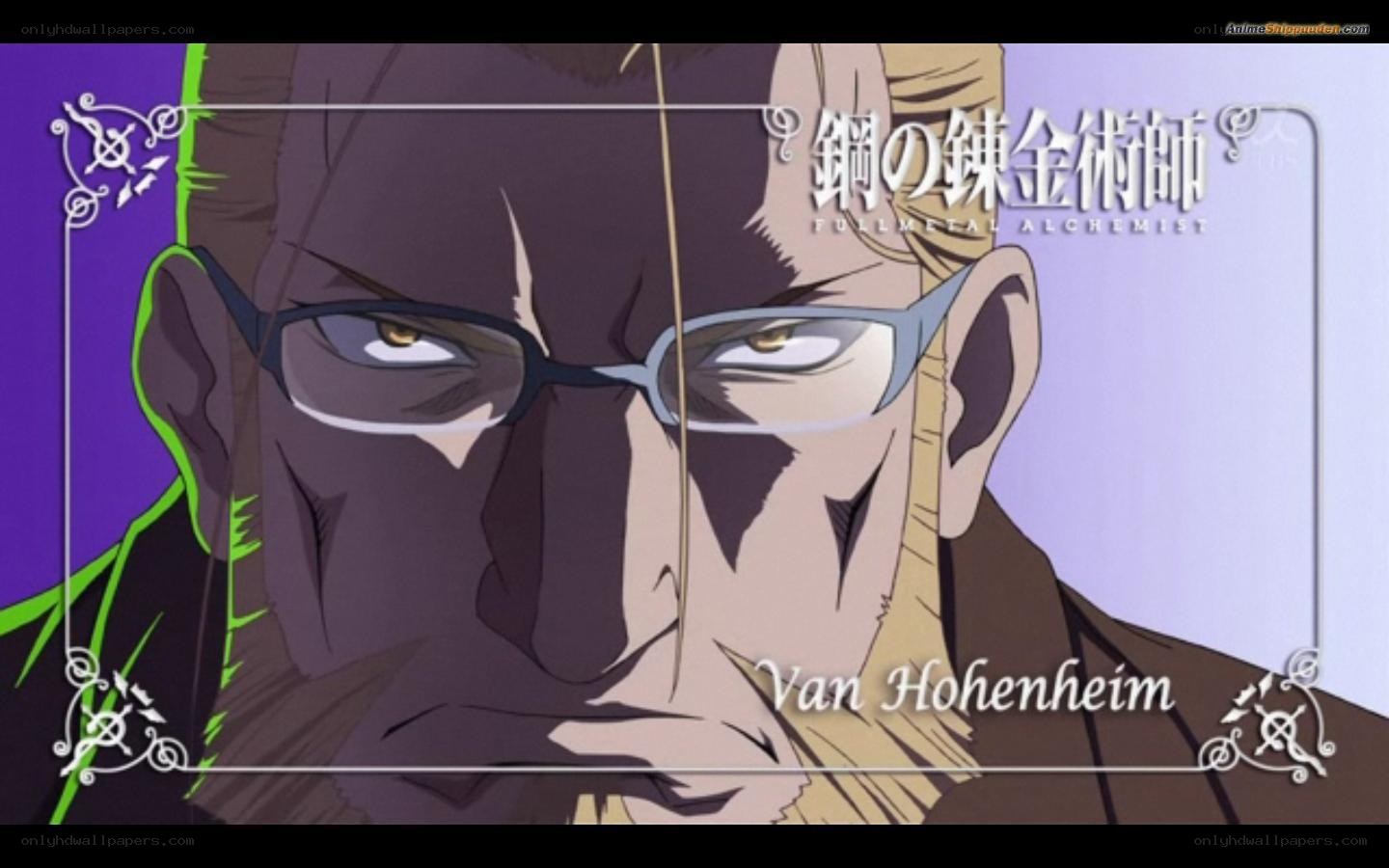 Van Hohenheim from Fullmetal Alchemist