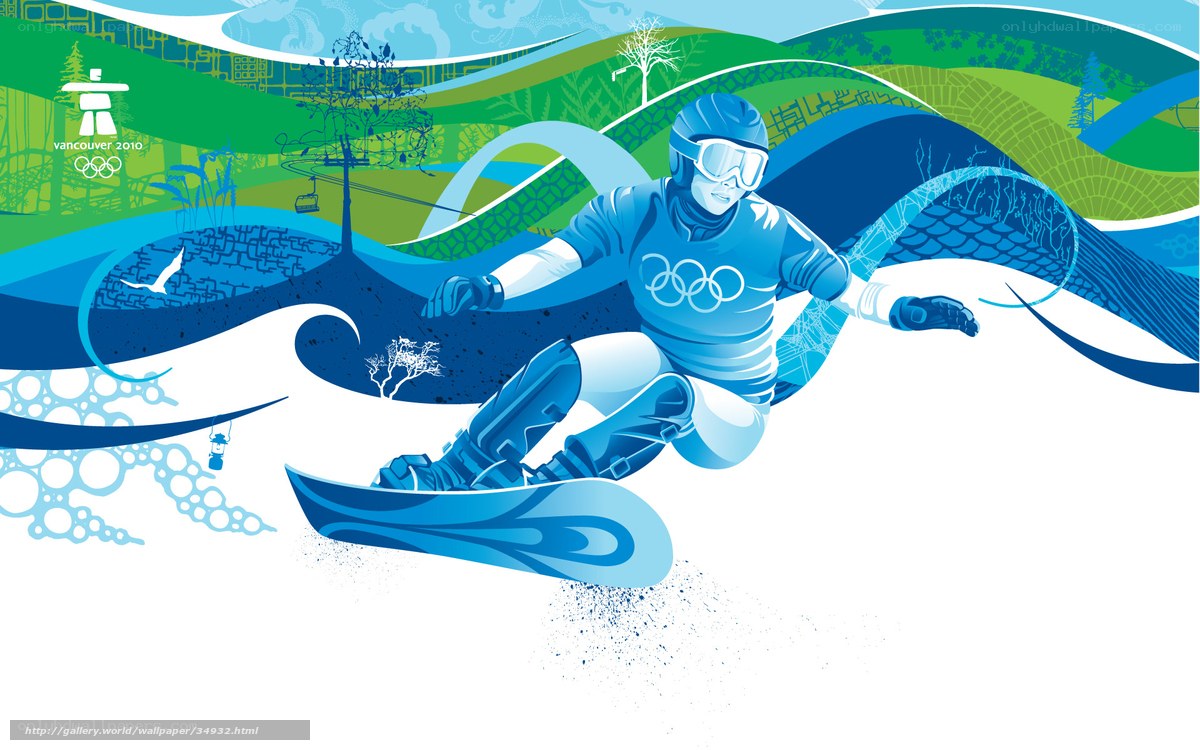 Vancouver 2010 Olympic snowboarder