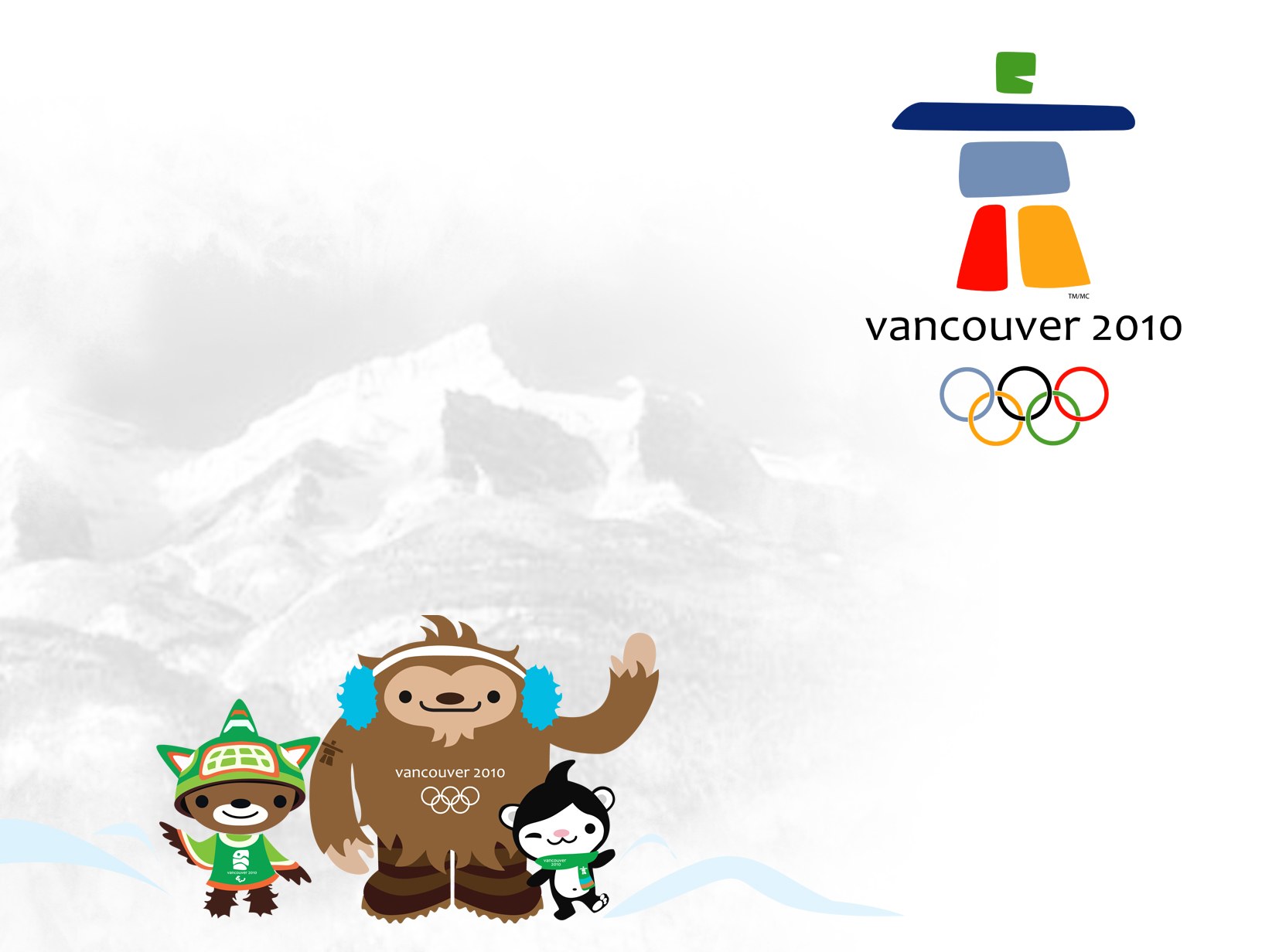 Vancouver 2010 Olympics mascots