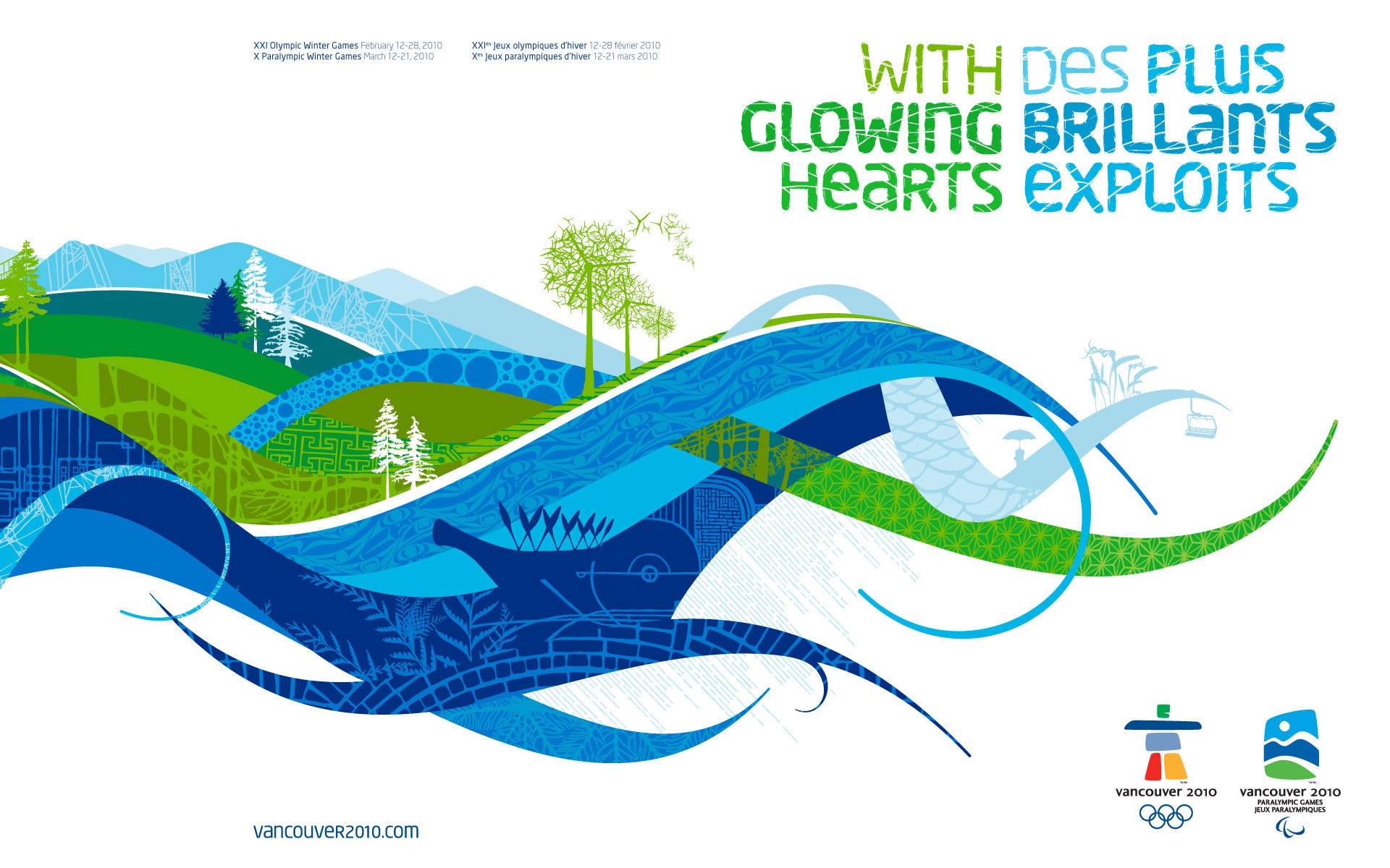 Vancouver 2010 Olympics poster