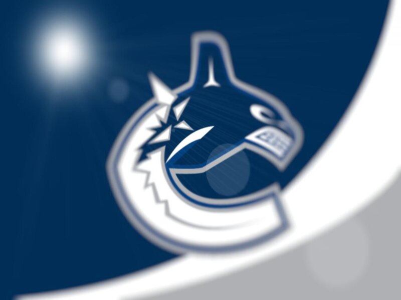 Vancouver Canucks Logo — Blue, Professional, Vector Art