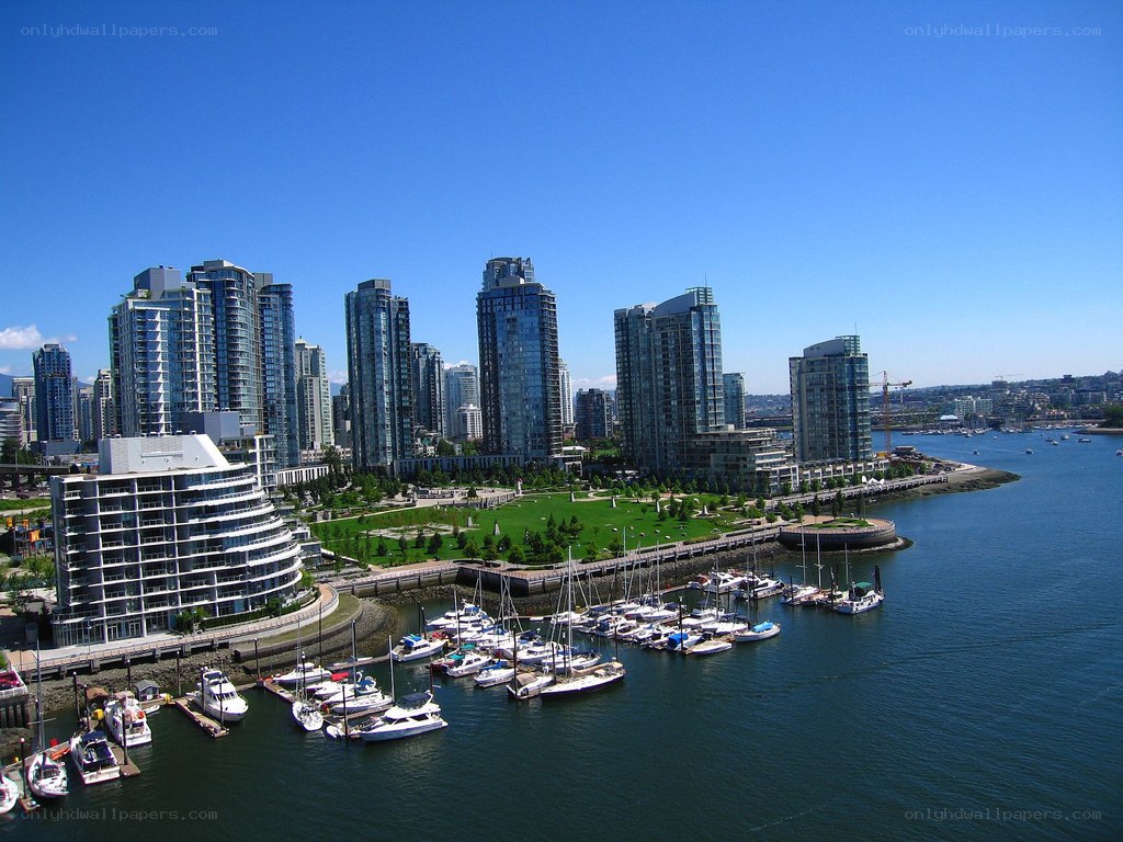 Vancouver waterfront with high-rises