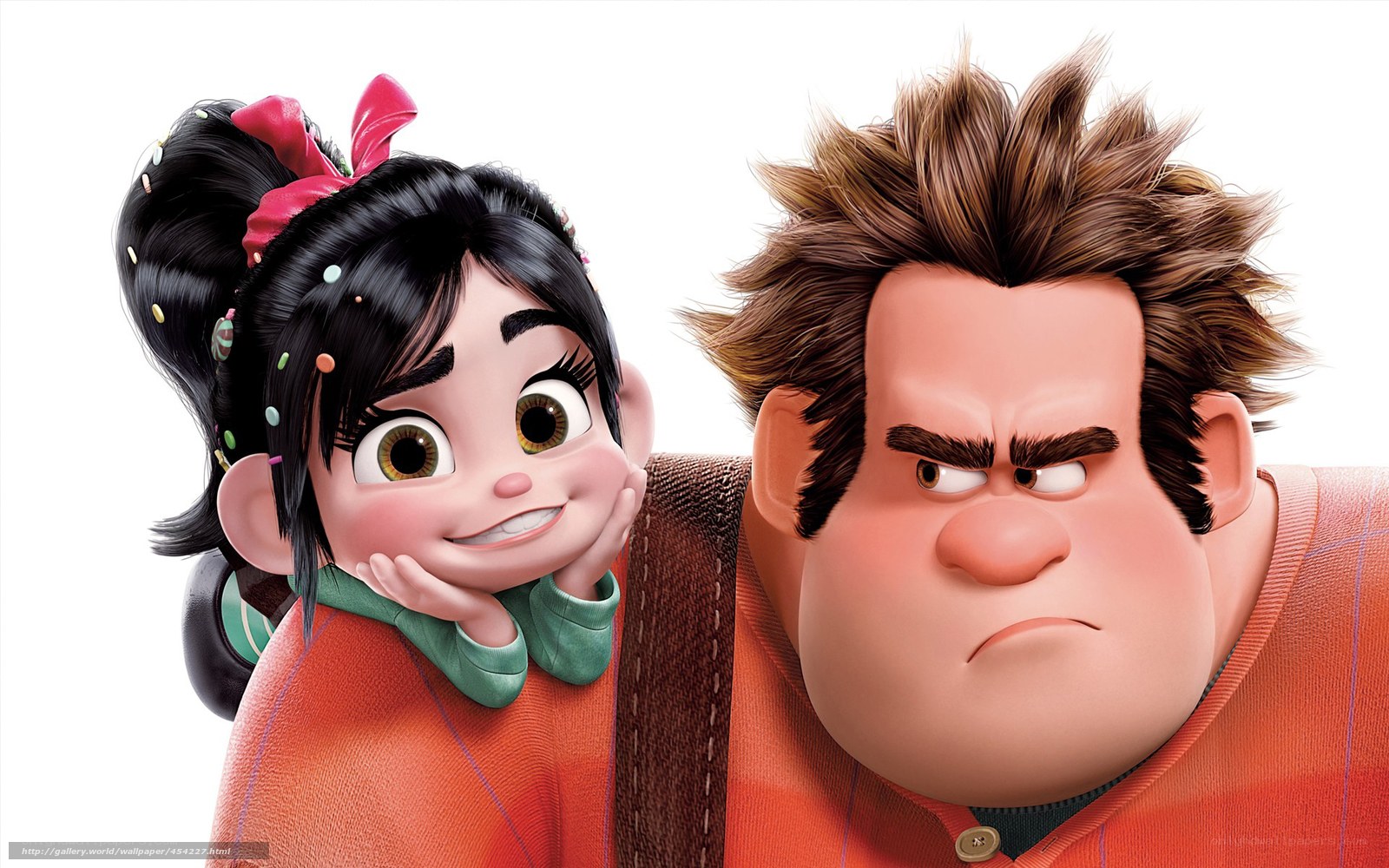 Vanellope and Ralph from Wreck-It Ralph