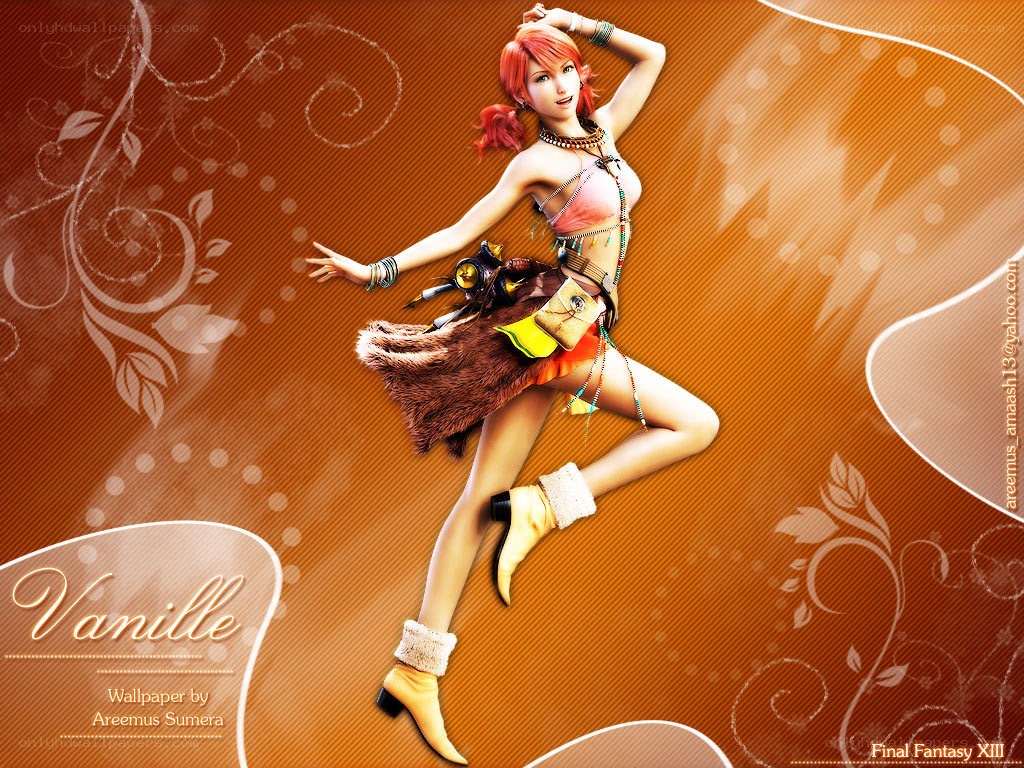 Vanille from Final Fantasy XIII