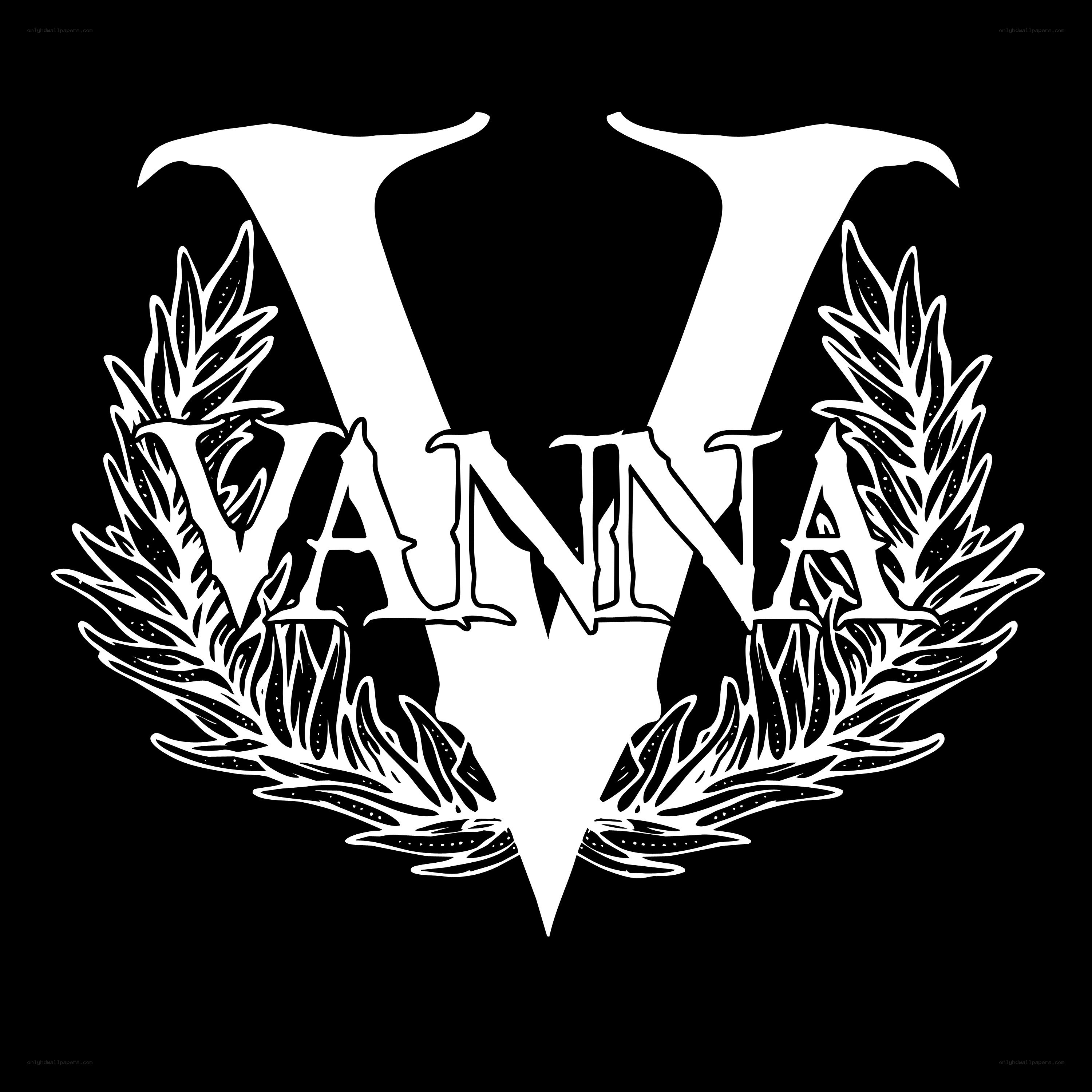 Vanna logo with laurel wreath