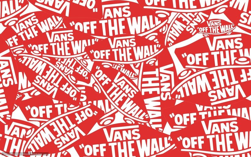 Vans Off The Wall logo pattern
