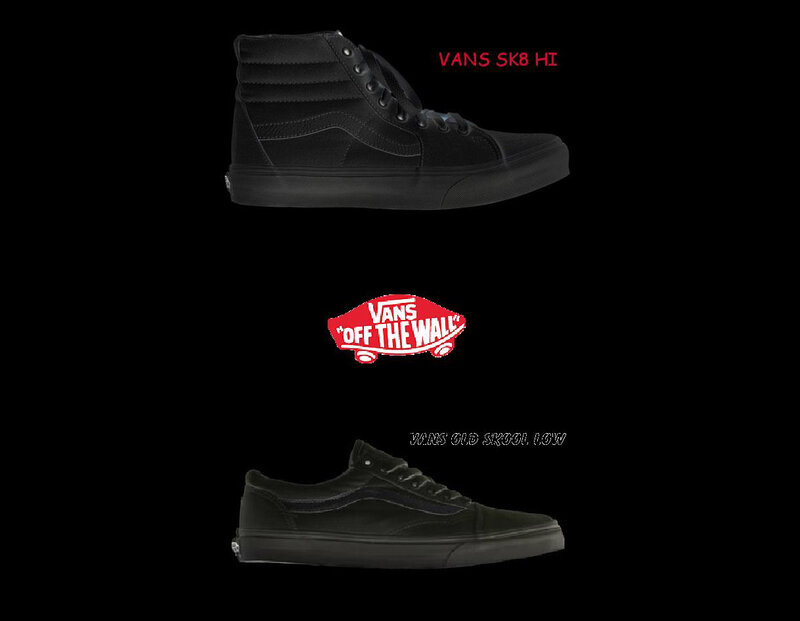 Vans skate shoes comparison
