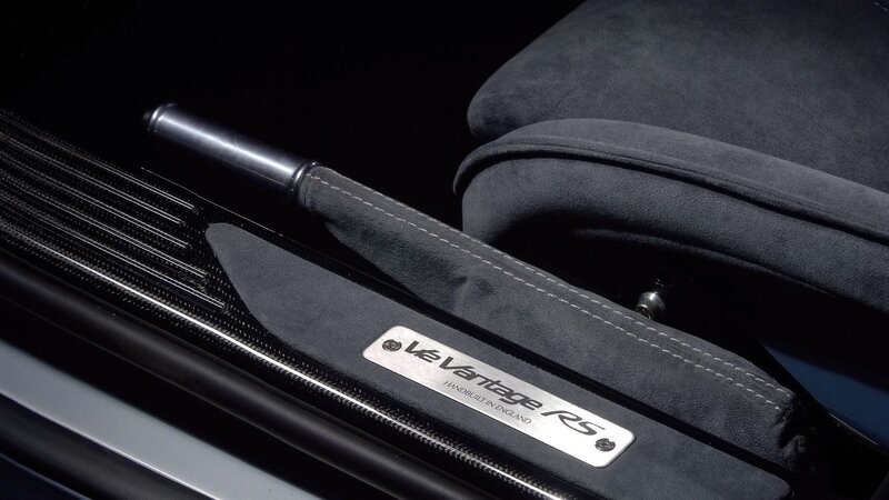 Vantage RS interior details