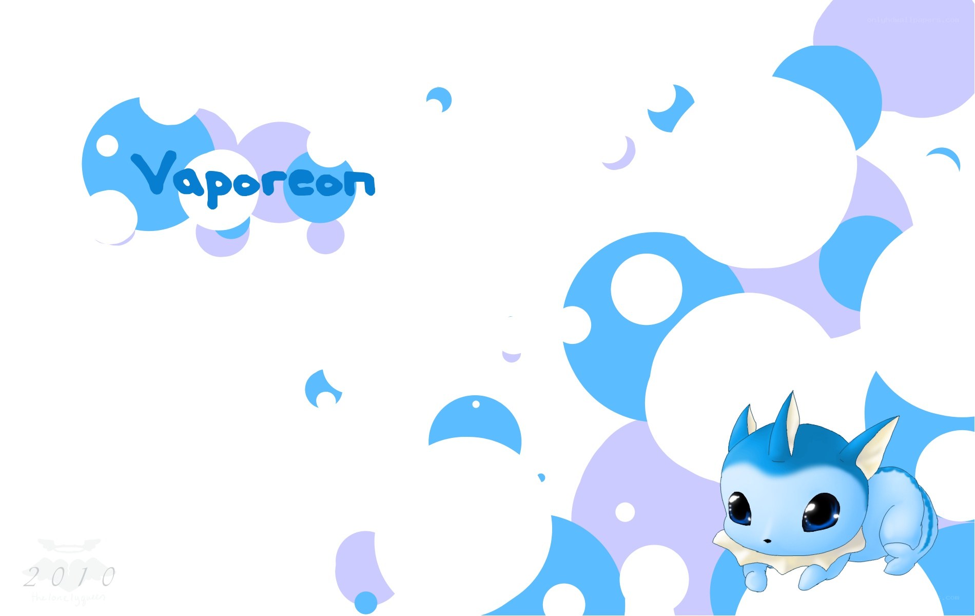 Vaporeon character wallpaper