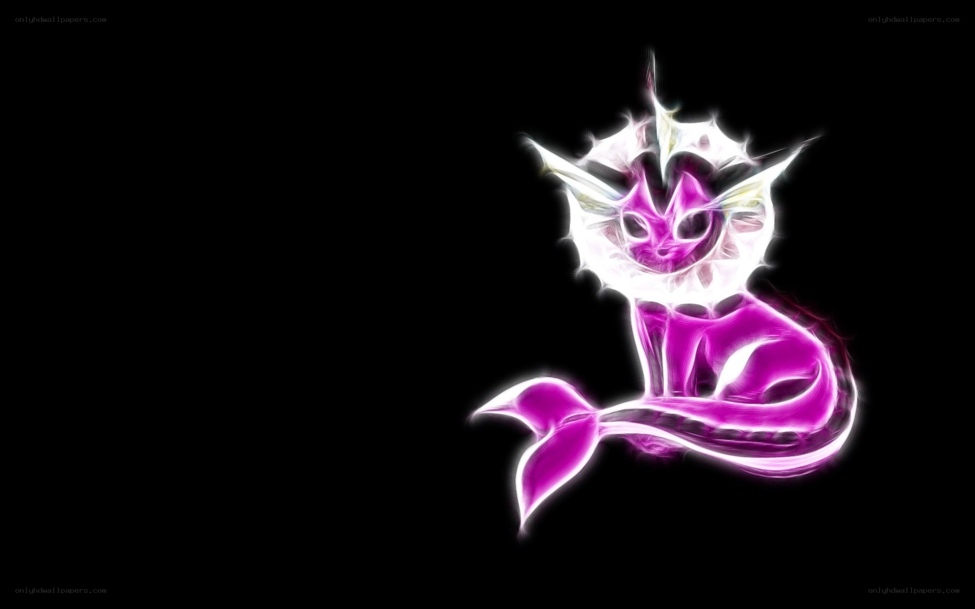 Vaporeon glowing art