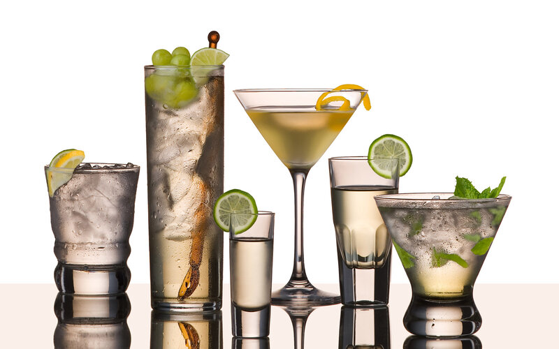 Various Cocktails — White