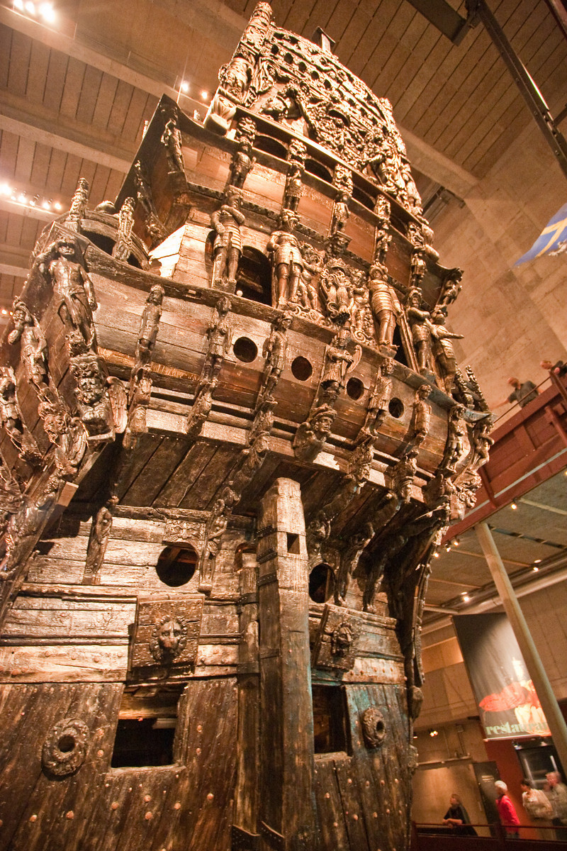 Vasa ship in museum