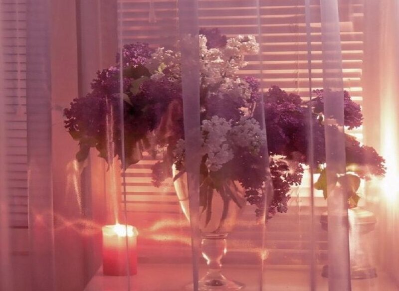 Vase of Lilac Flowers