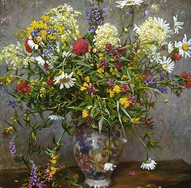 Vase of Wildflowers