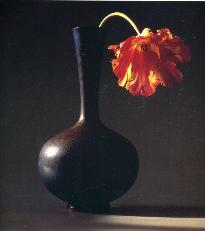 Vase with a single flower