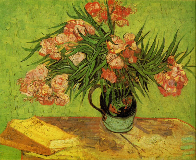 Vase with Oleanders