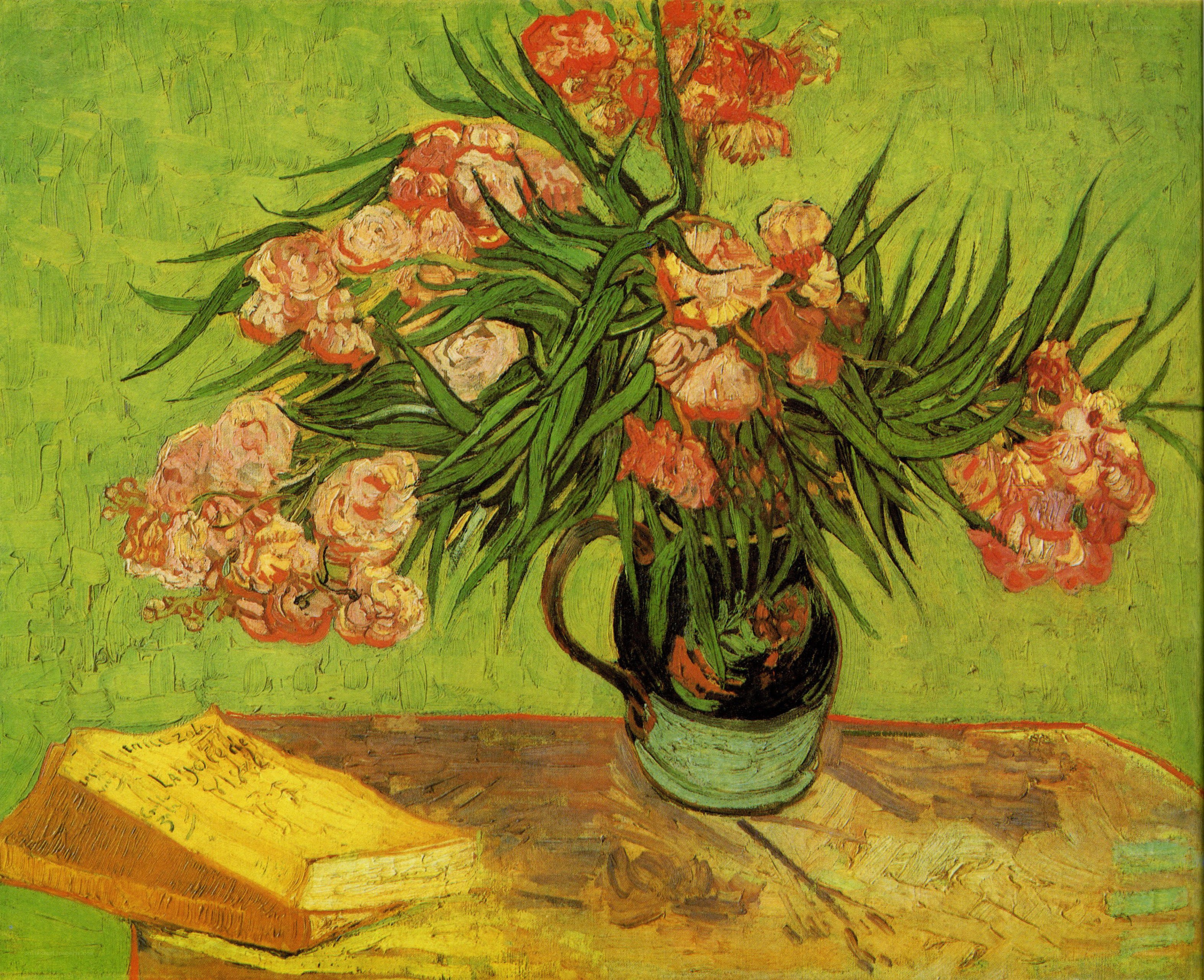 Vase with Oleanders