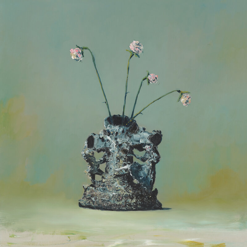 Vase with Wilting Flowers