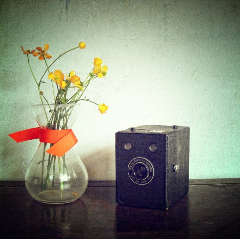 Vase with Yellow Flowers