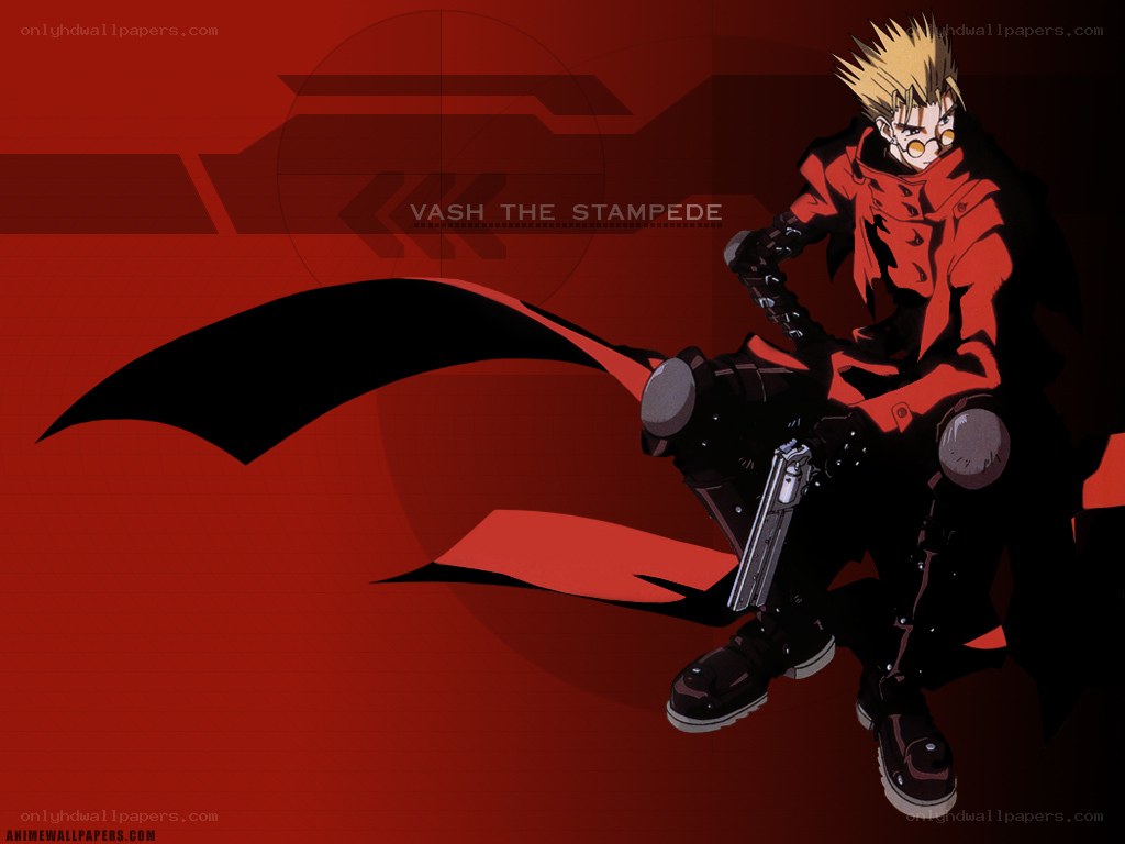 Vash the Stampede anime character