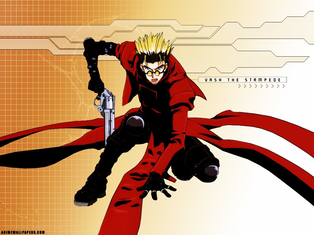 Vash the Stampede in action