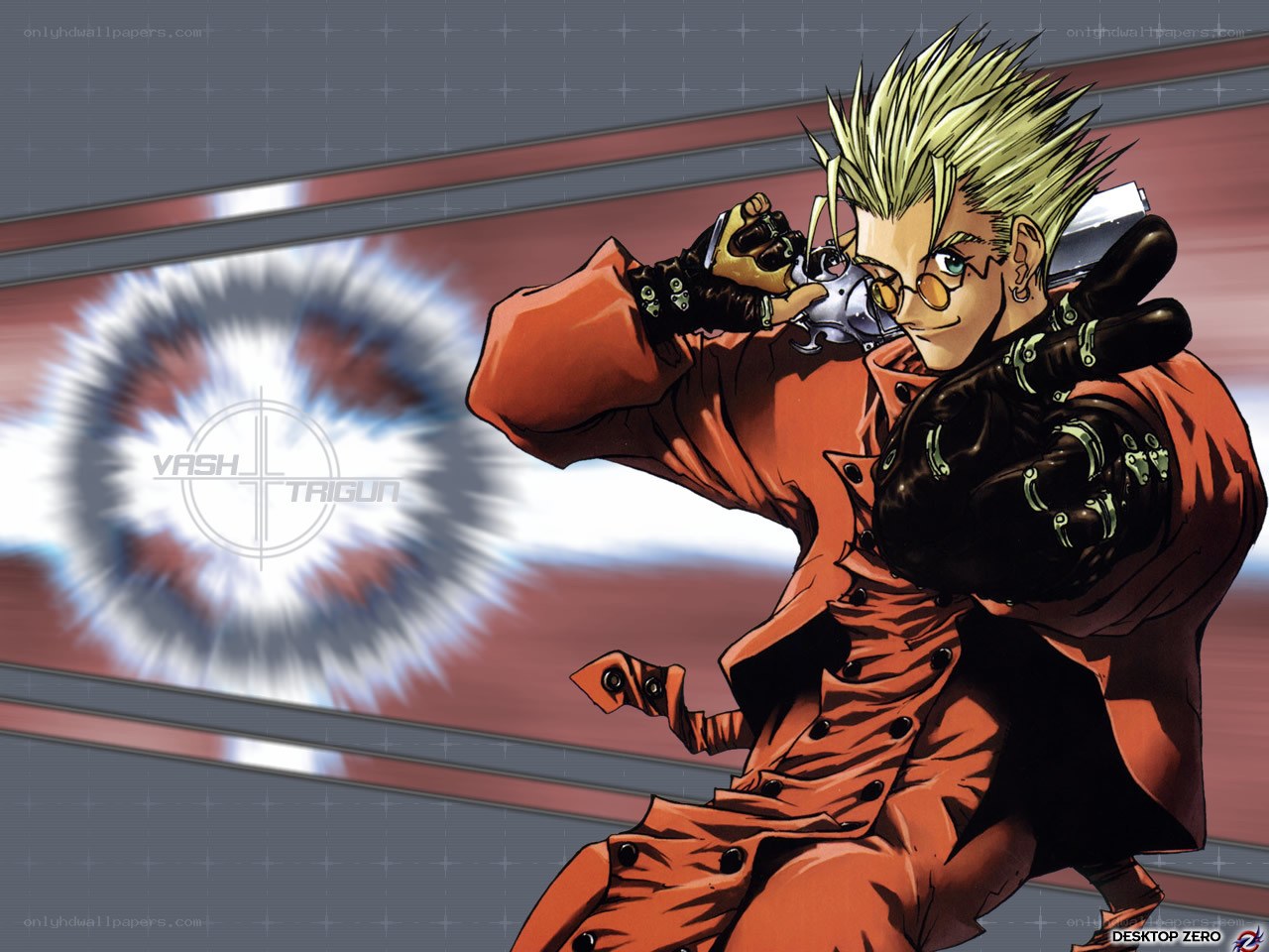 Vash the Stampede in action
