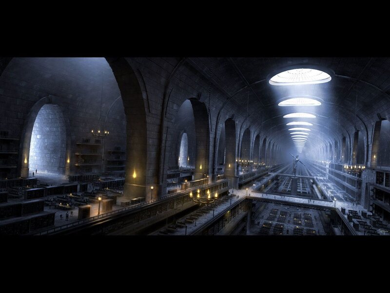 Vast Underground Library — Gray
