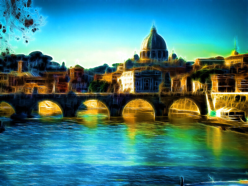 Vatican City at dawn
