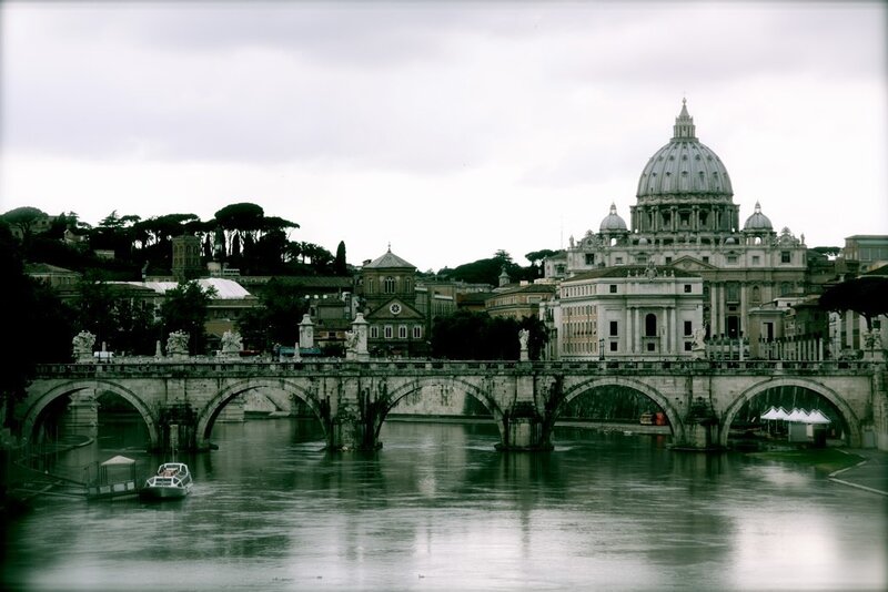 Vatican City from the Tiber River