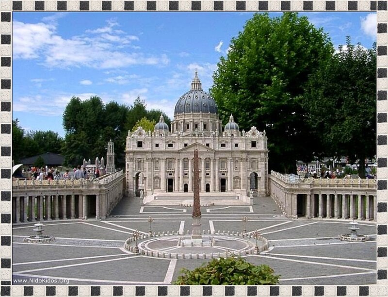 Vatican City model replica