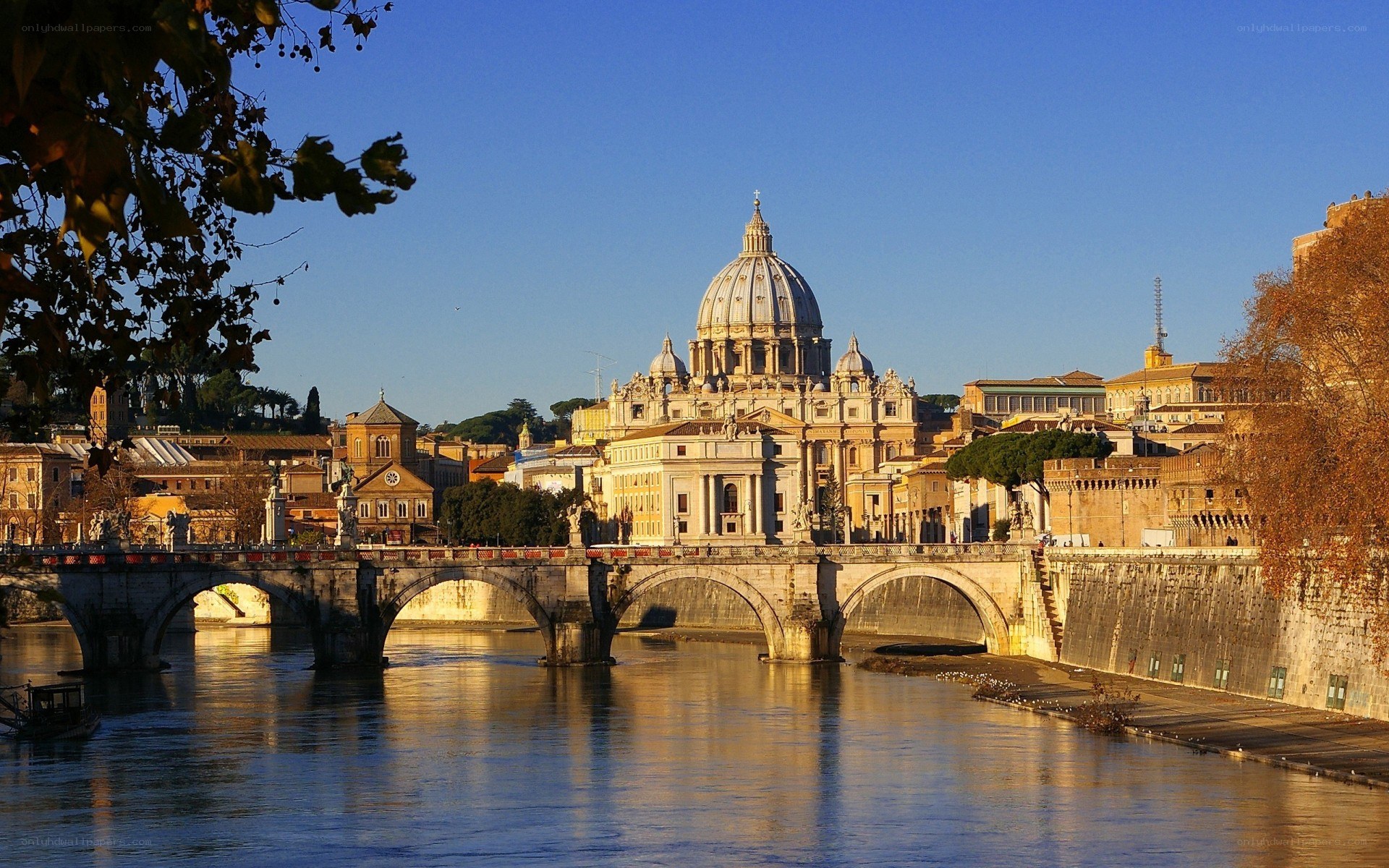 Vatican City skyline view