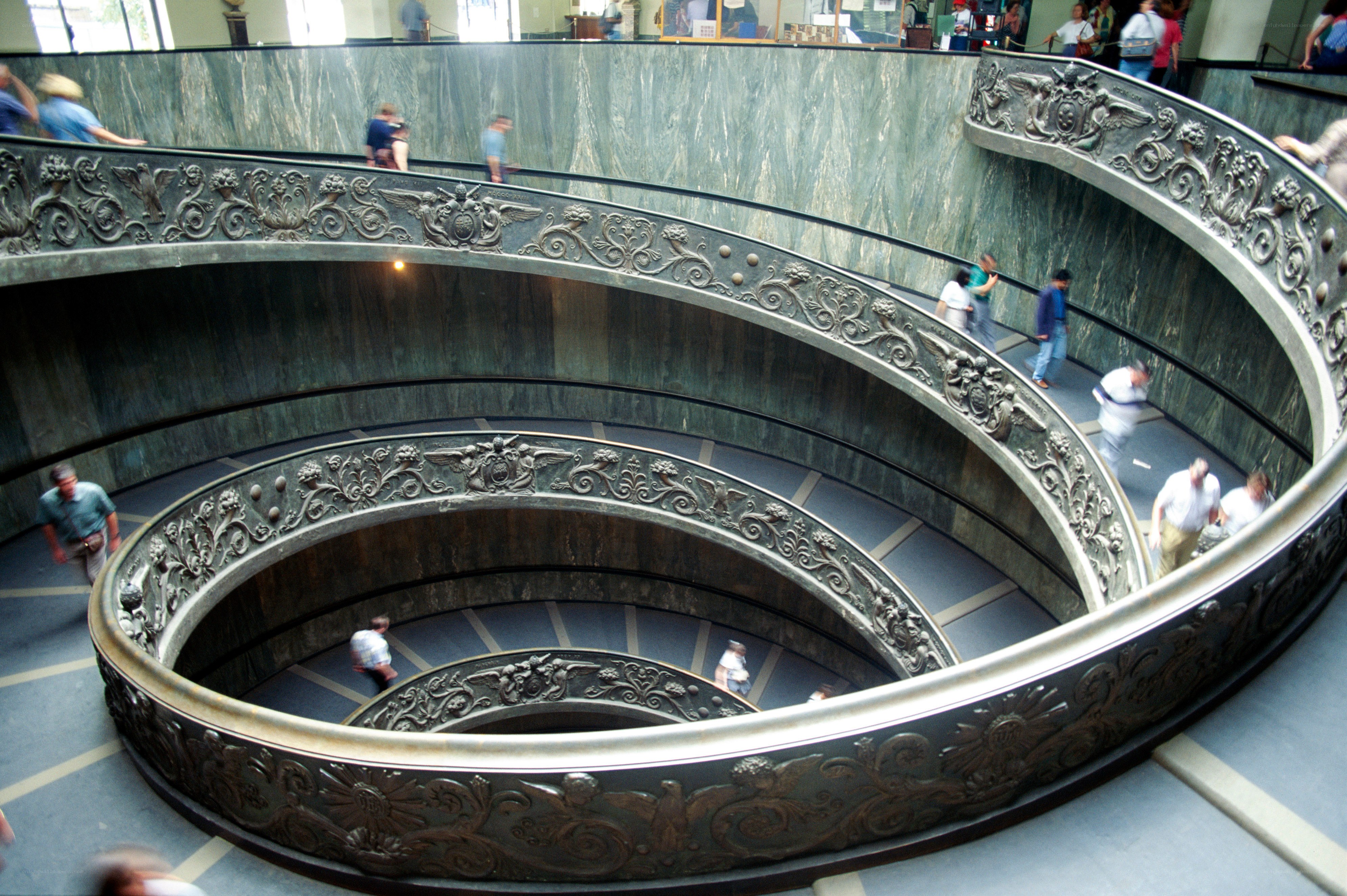 Vatican spiral staircase