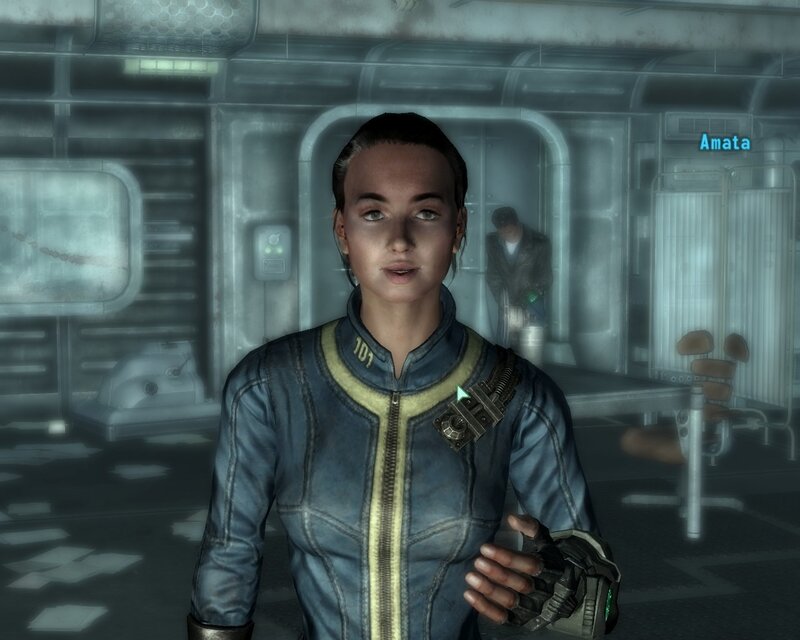 Vault 101 resident in game