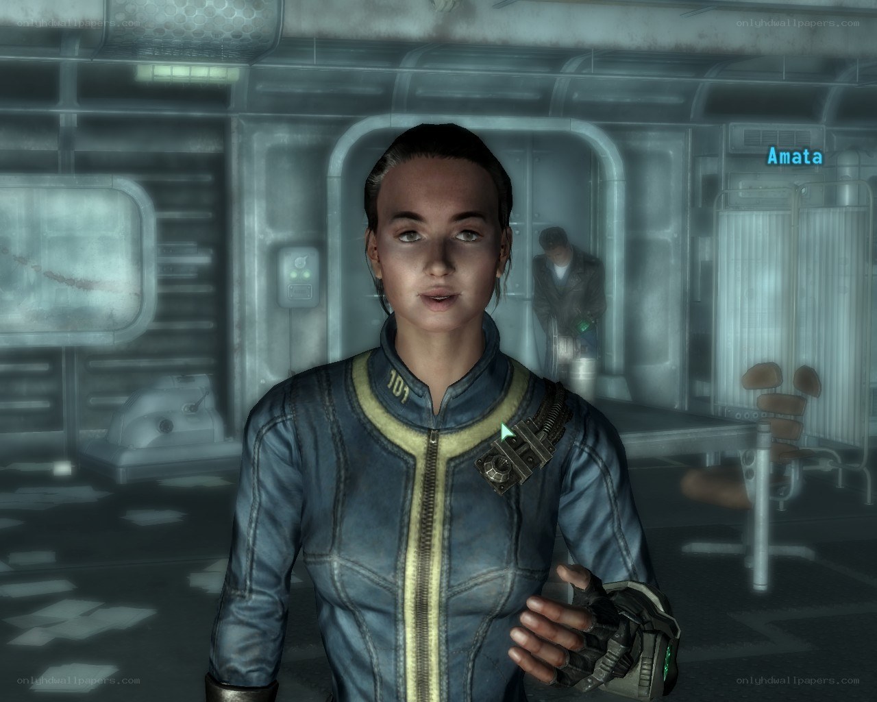 Vault 101 resident in game