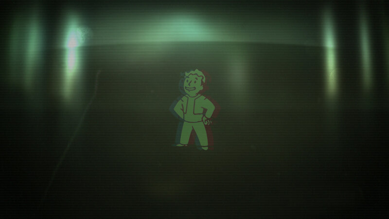 Vault Boy Character — Green, Mysterious