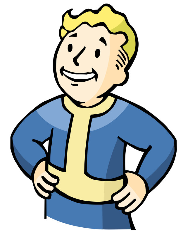 Vault Boy character illustration