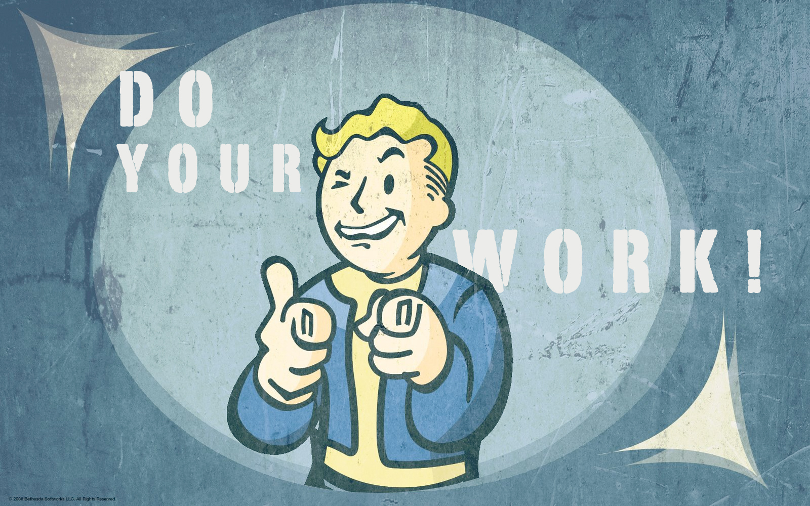Vault Boy Do Your Work