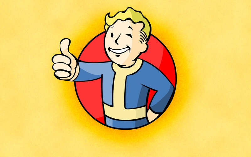 Vault Boy giving a thumbs up