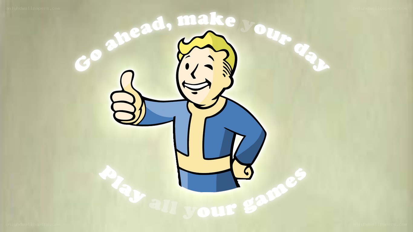Vault Boy giving a thumbs up