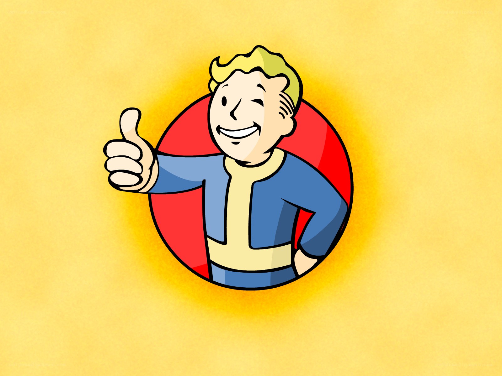 Vault Boy giving thumbs up