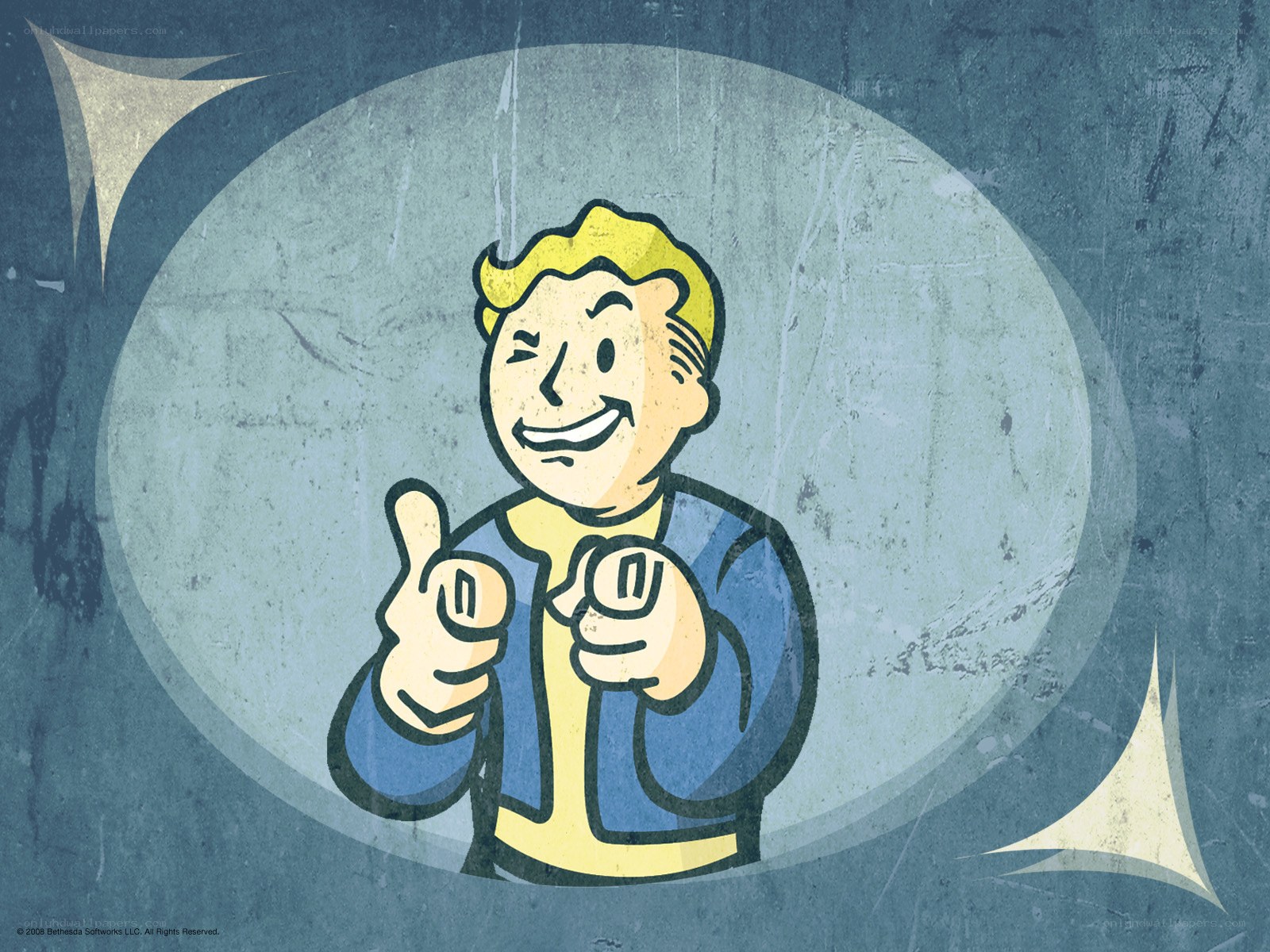 Vault Boy giving thumbs up