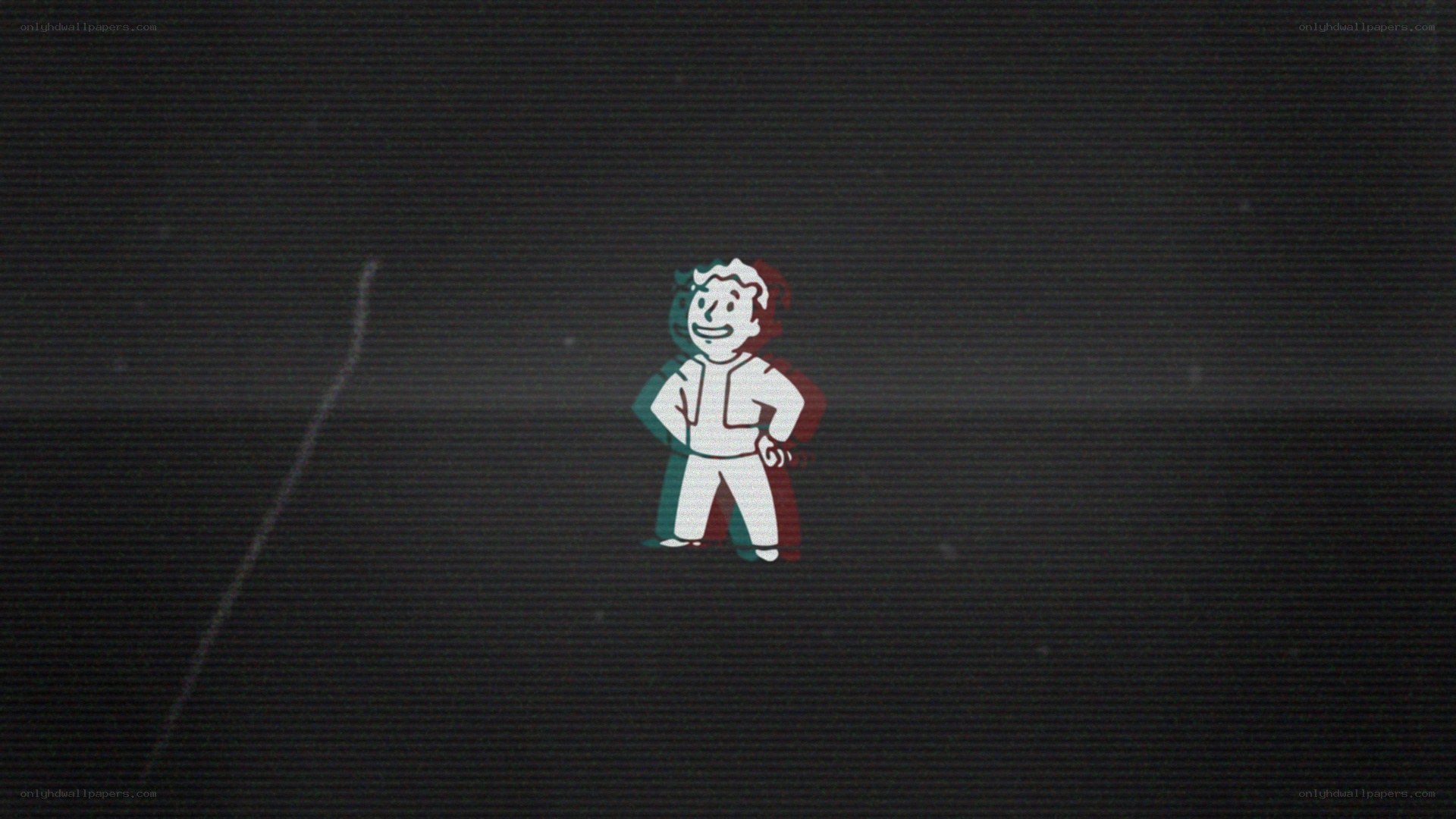 Vault Boy logo on screen