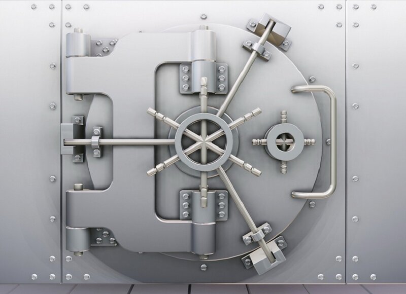 Vault Door — Gray