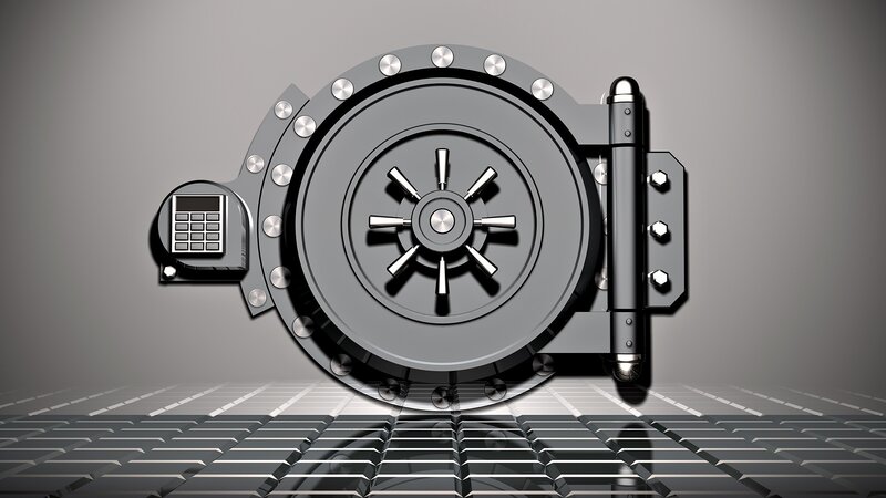 Vault Door with Keypad