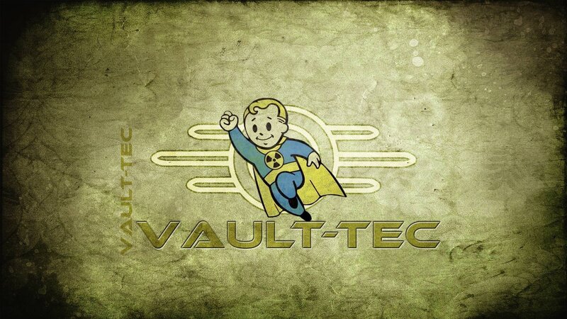Vault-Tec logo with Vault Boy