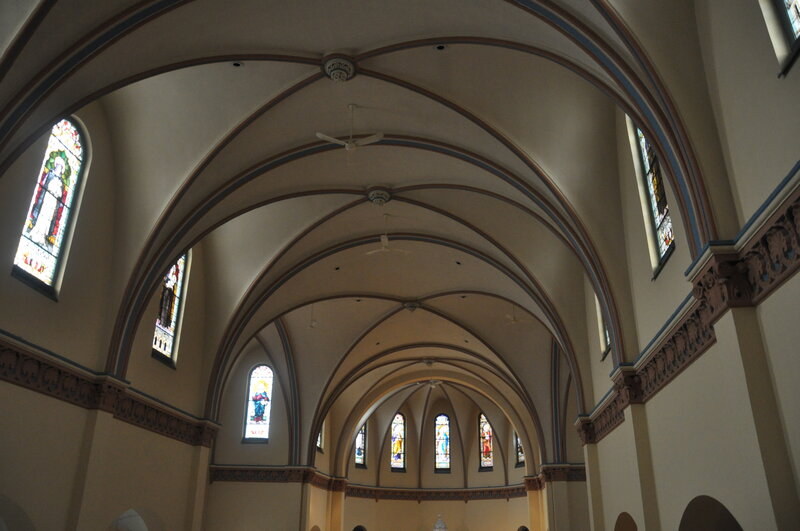 Vaulted Ceiling of Church
