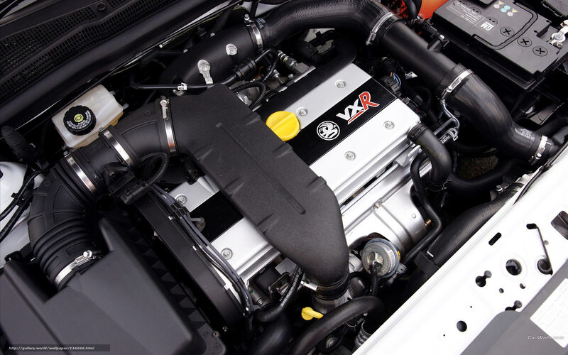 Vauxhall VXR engine bay