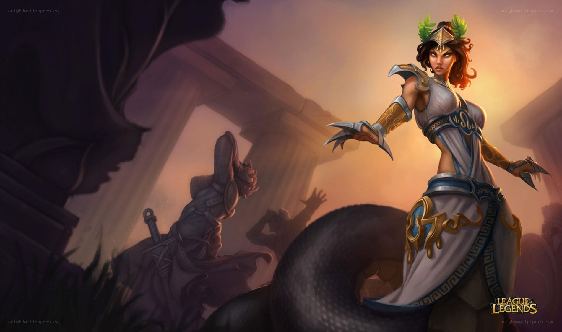 Vayne in ancient ruins