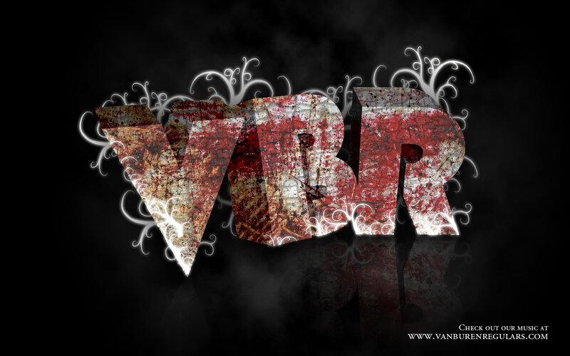 VBR logo with ornate design