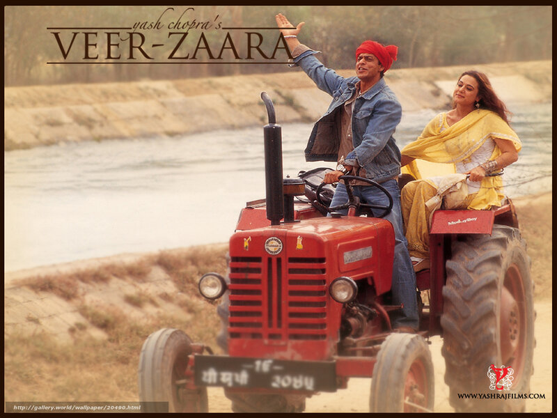 Veer-Zaara movie scene